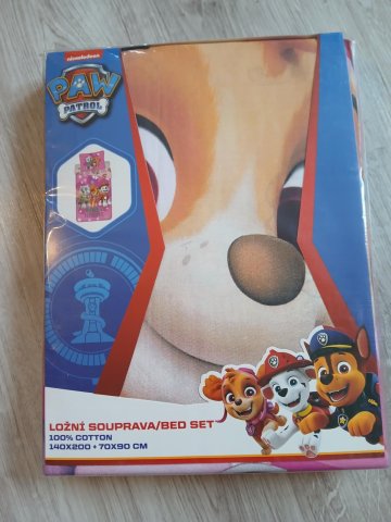 Dívčí povlečení Paw patrol